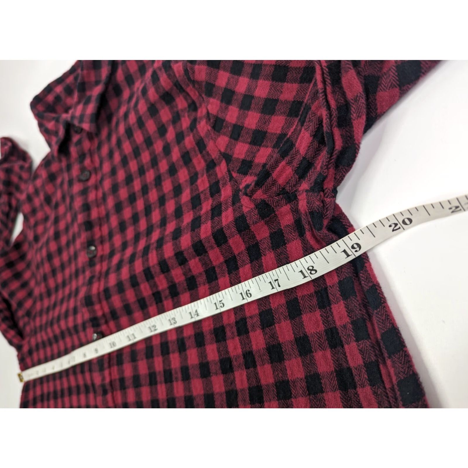 Vintage Cloudveil Button-Up Shirt Mens Small Cotton Flannel Red Checkered Long Sleeve Size US S / EU 44-46 / 1 - 5 Thumbnail