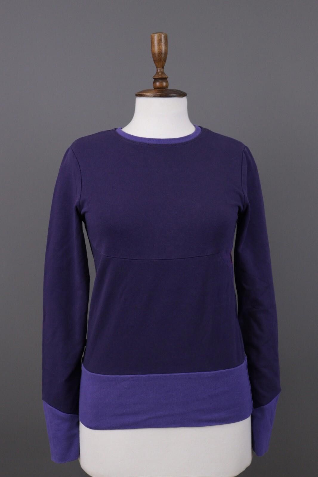 Designer E9 KAT Purple Big Logo Climbing Sweatshirt Sweater Size S Size S / US 4 / IT 40 - 1 Thumbnail