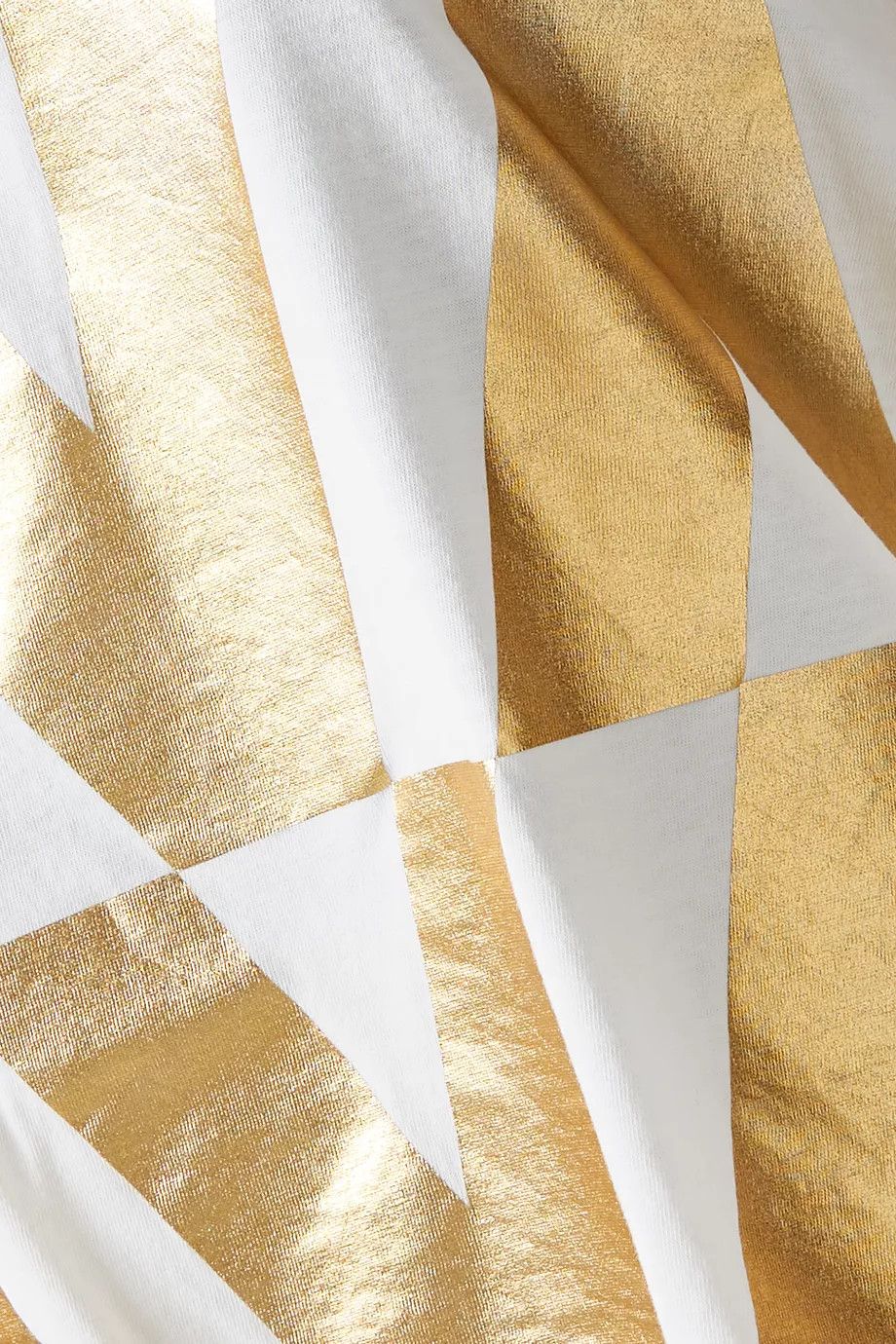 Valentino o1y0326 Logo T- Shirt in Gold/White Size S / US 4 / IT 40 - 4 Thumbnail