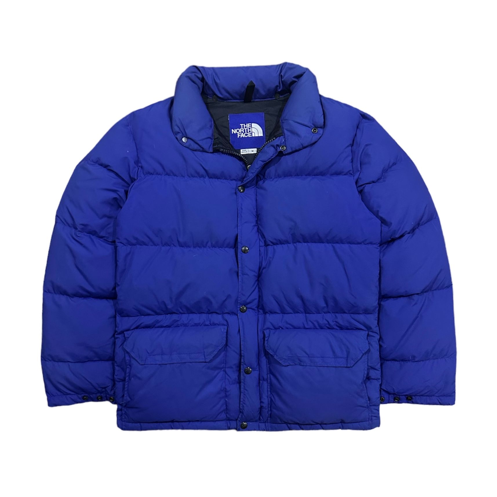 Pre-owned The North Face X Vintage The North Face Puffer Goose Down Blue Label Jacket