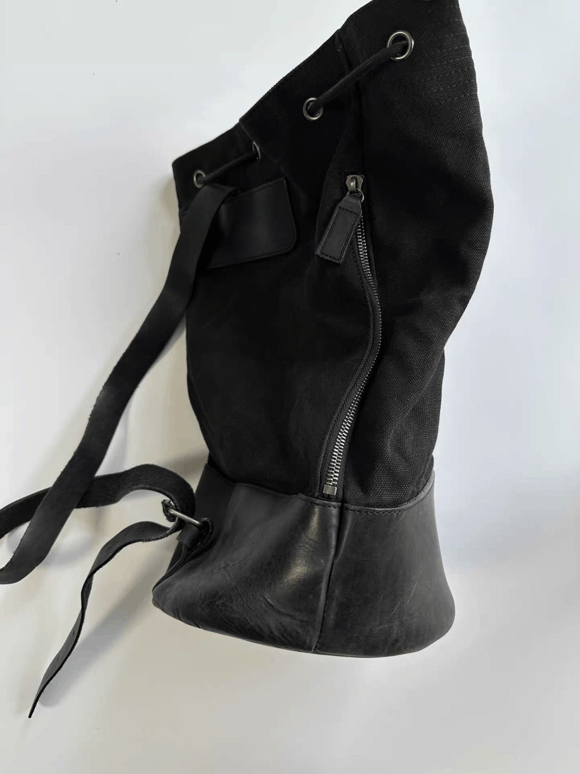 Dries Van Noten Dries Van Noten Leather Bottom Bucket Bag-2508 Size ONE SIZE - 2 Thumbnail