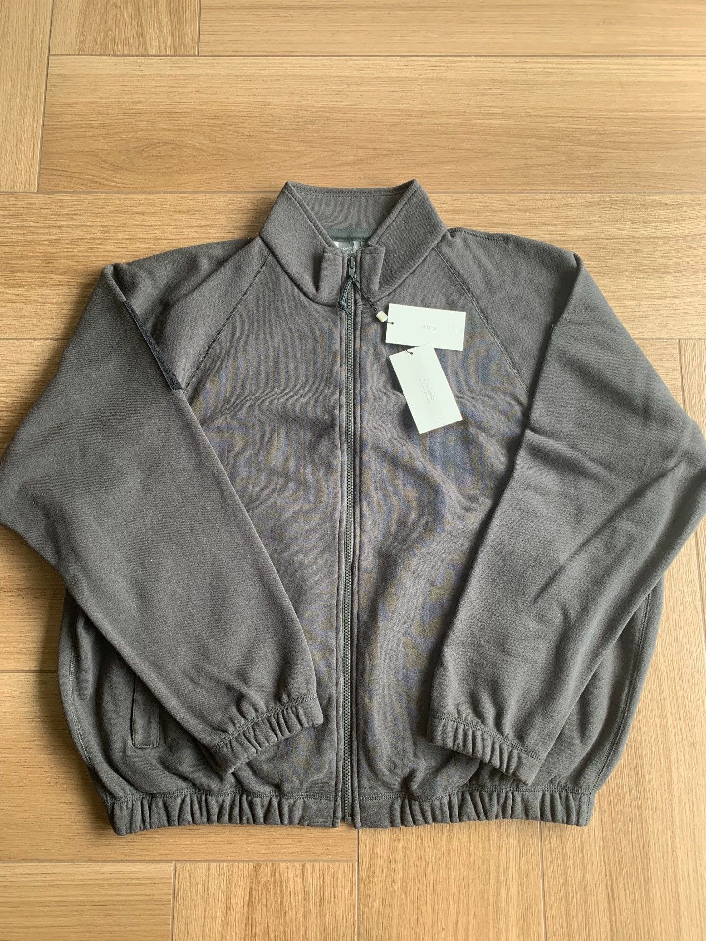 N.Hoolywood N.HOOLYWOOD MILITARY KNIT BLOUSON 25SS Charcoal Size US XXS / EU 40 - 1 Thumbnail