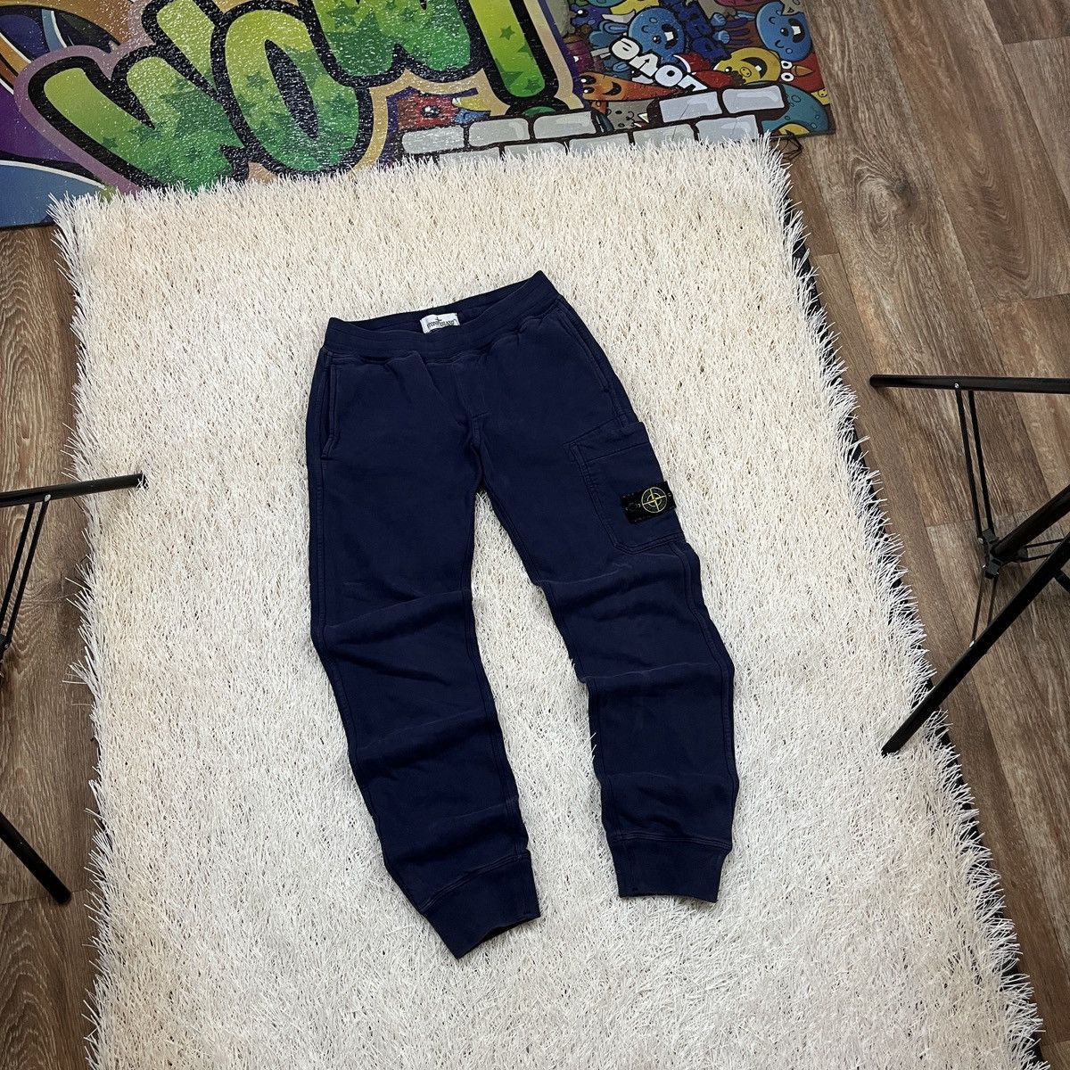 Stone Island Stone Island Junior Nylon Panel Tracksuit Sweatshirt Pants Size US XXS / EU 40 - 11 Thumbnail