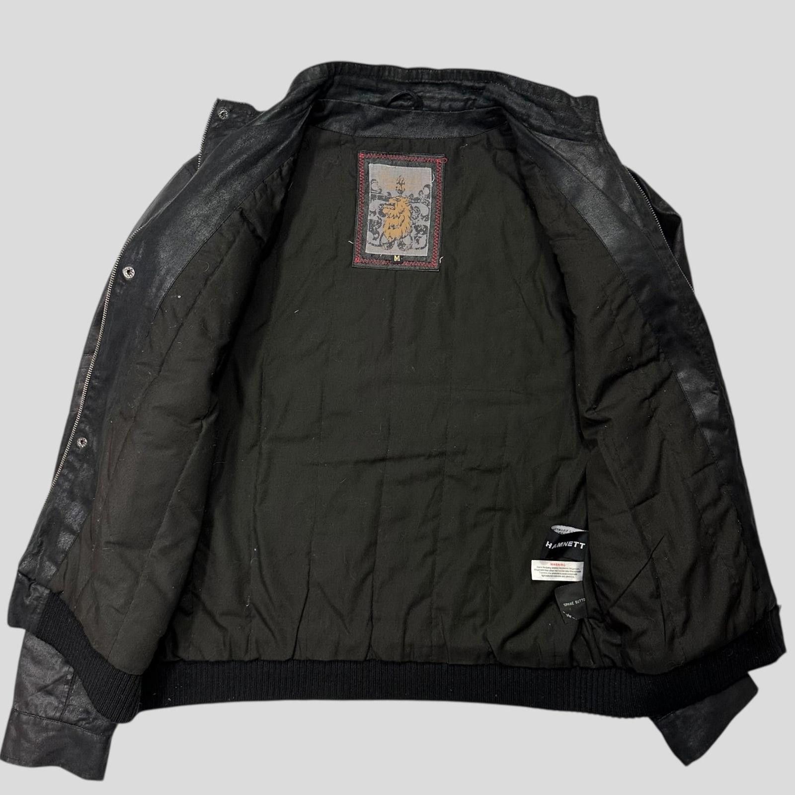 Katharine Hamnett London Kathrine Hamnett 00’s Poly Cotton Moto Bomber Jacket - M/L Size US M / EU 48-50 / 2 - 6 Thumbnail