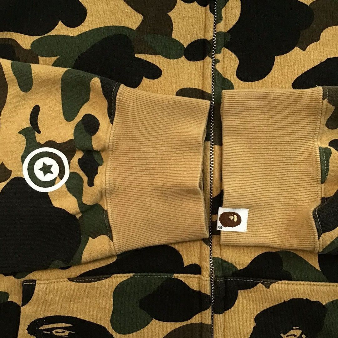 Bape BAPE camo DETACHABLE Shark full zip hoodie a bathing ape Size US XXL / EU 58 / 5 - 8 Thumbnail
