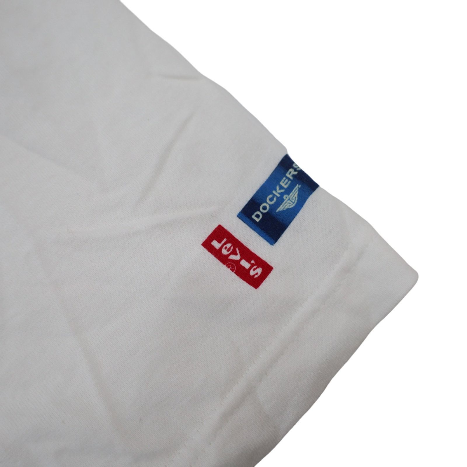 Levi's × Vintage Vintage Y2k Levis Red Tab "Make it Happen" Graphic T Shirt Size US XXL / EU 58 / 5 - 7 Thumbnail