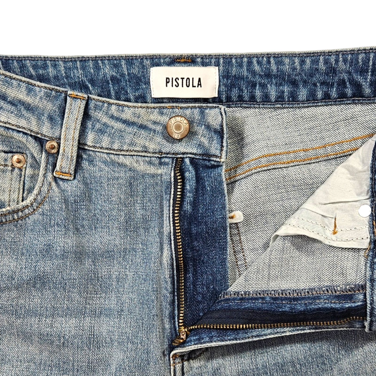 Pistola NWOT Pistola Denim Aline High Rise Skinny Jeans Sz. 26 Blue Size 26" / US 2 / IT 38 - 4 Thumbnail
