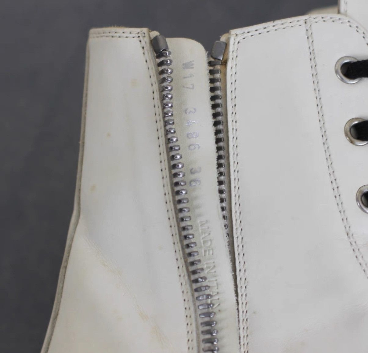 Rick Owens Rick Owens High-Top Bubble Converse-Inspired Sneakers Size US 6 / IT 36 - 7 Thumbnail