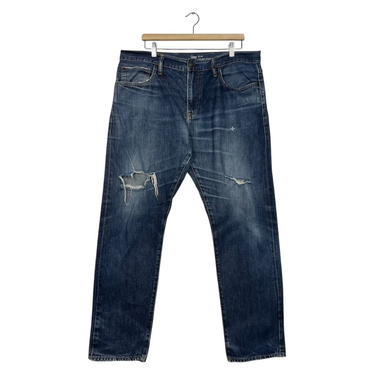Vintage Gap Distressed Selvedge Redline Denim Jeans