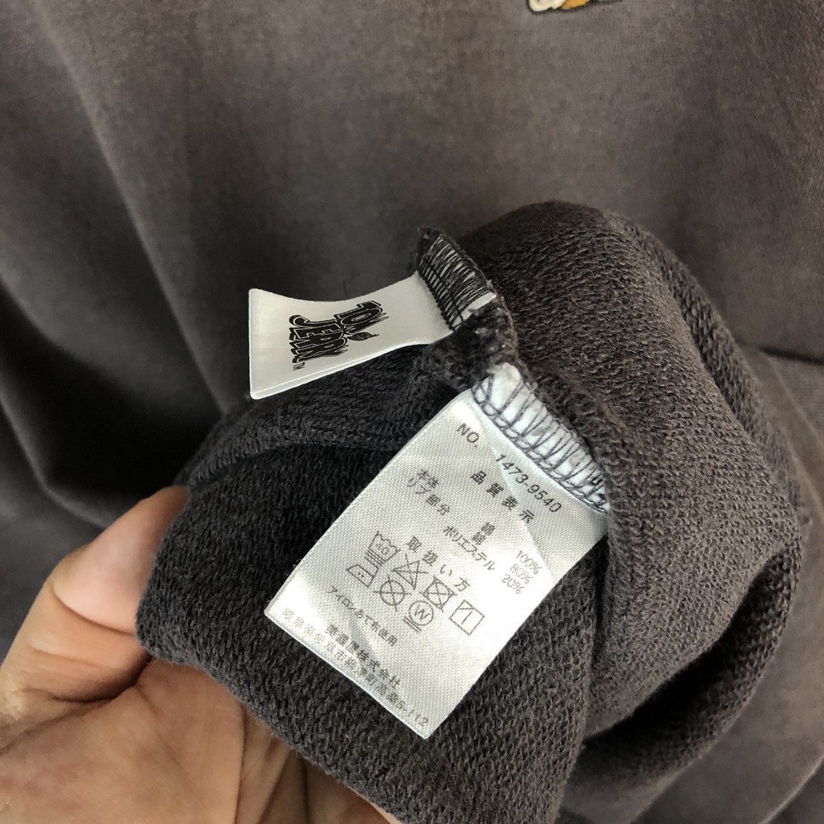 Japanese Brand × Vintage Discus Athletic Tom & Jerry Grey faded Sweatshirt #7562 Size US L / EU 52-54 / 3 - 17 Thumbnail