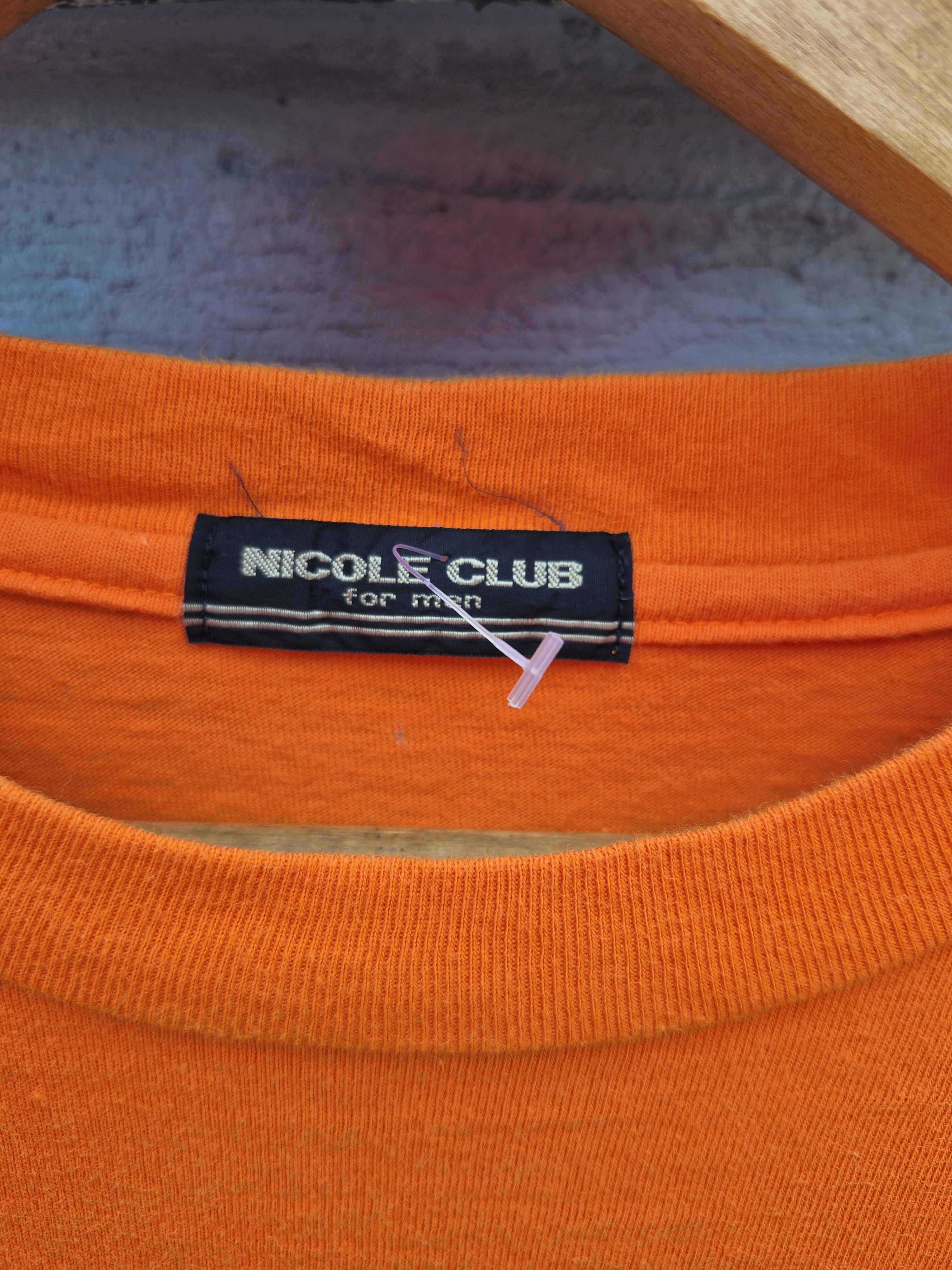 Nicole Club 🔥 Vintage Nicole Club for Men No Trash Tee Size US L / EU 52-54 / 3 - 3 Thumbnail