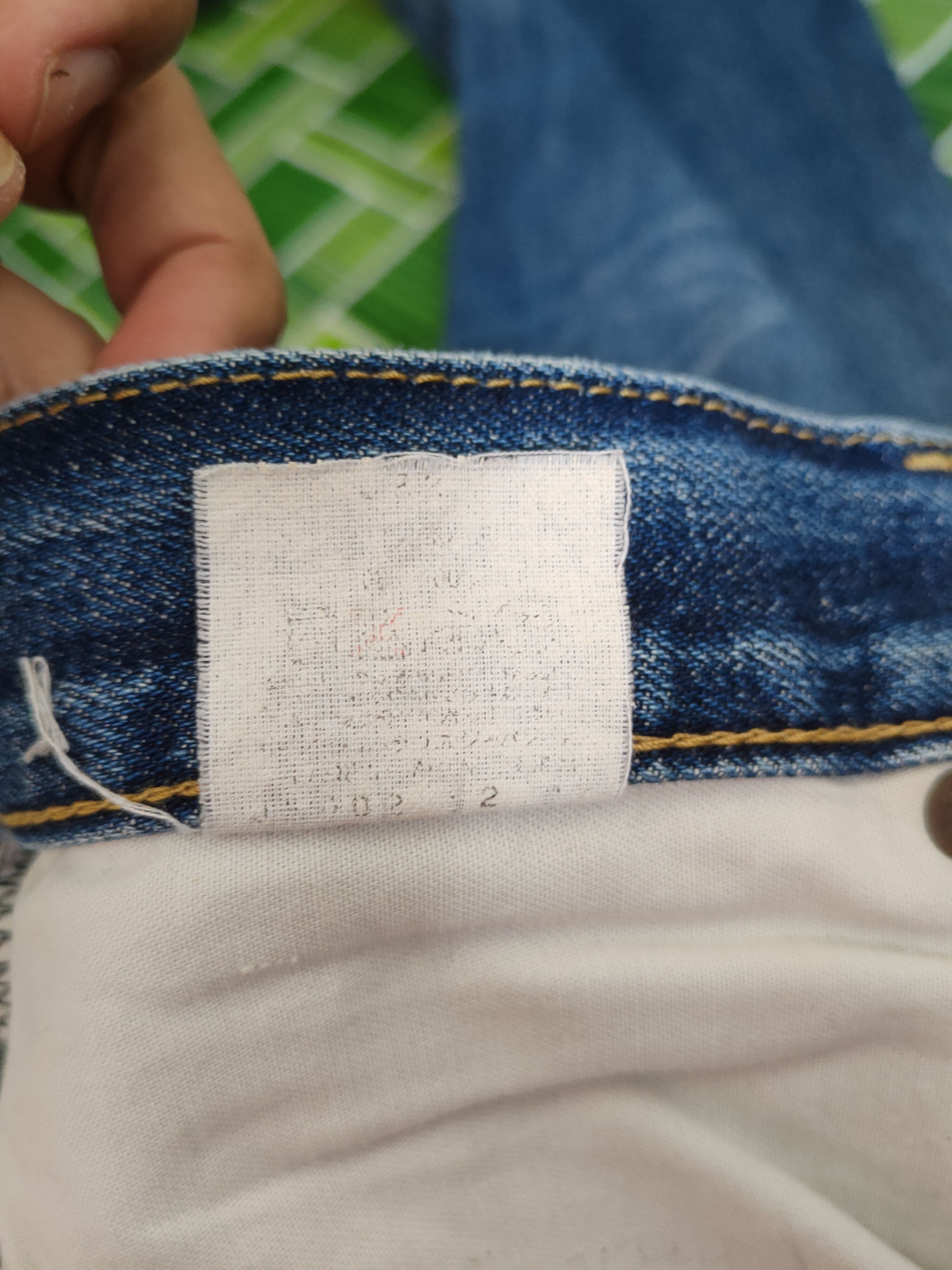 Levi's Levi's big E vintage selvedge Blue jeans Denim Pants #S1367 Size US 31 - 20 Thumbnail