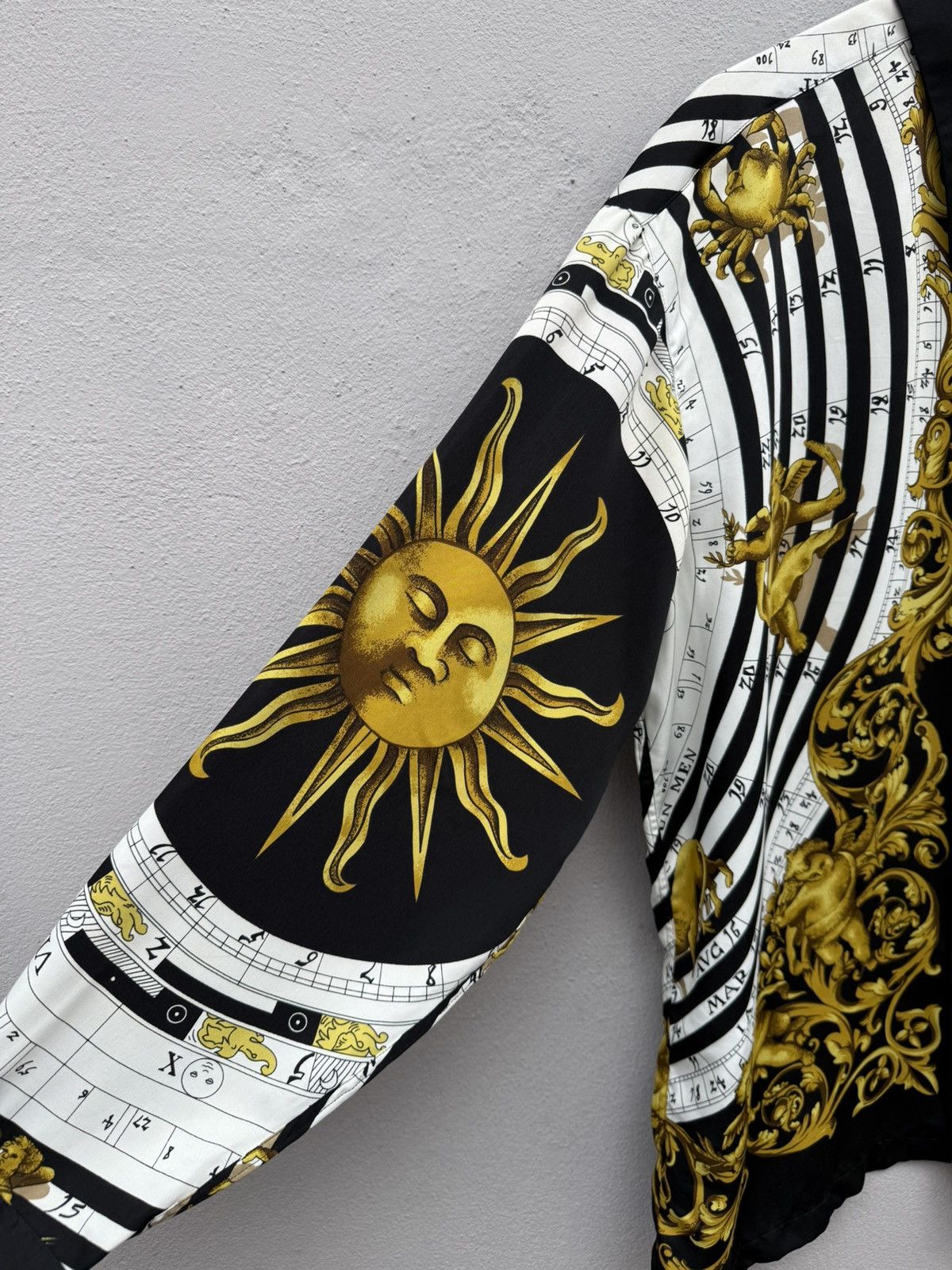 Junya Watanabe 💥GRAIL💥 Vintage Luxurious JUN MEN Fullprint Printed Calender Size US L / EU 52-54 / 3 - 6 Thumbnail