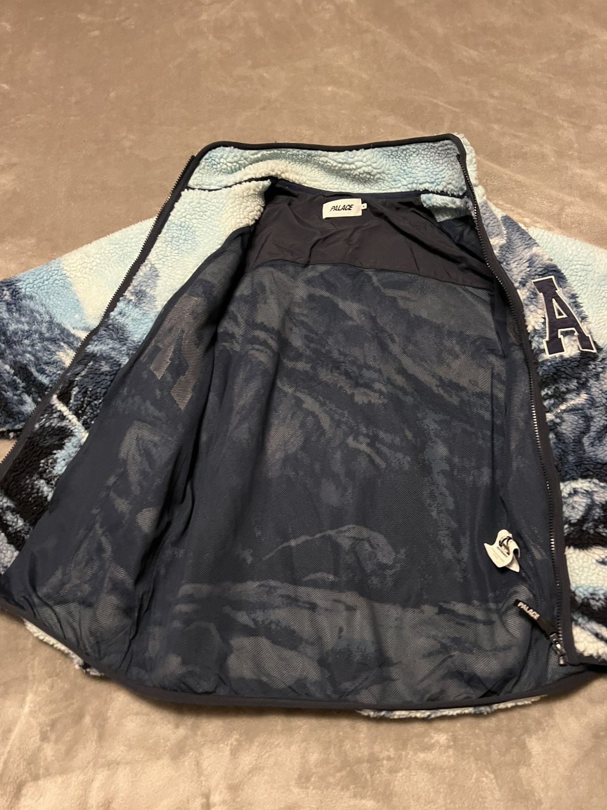 Palace Palaska Appalachian Funnel Fleece Blue M Size US M / EU 48-50 / 2 - 12 Thumbnail