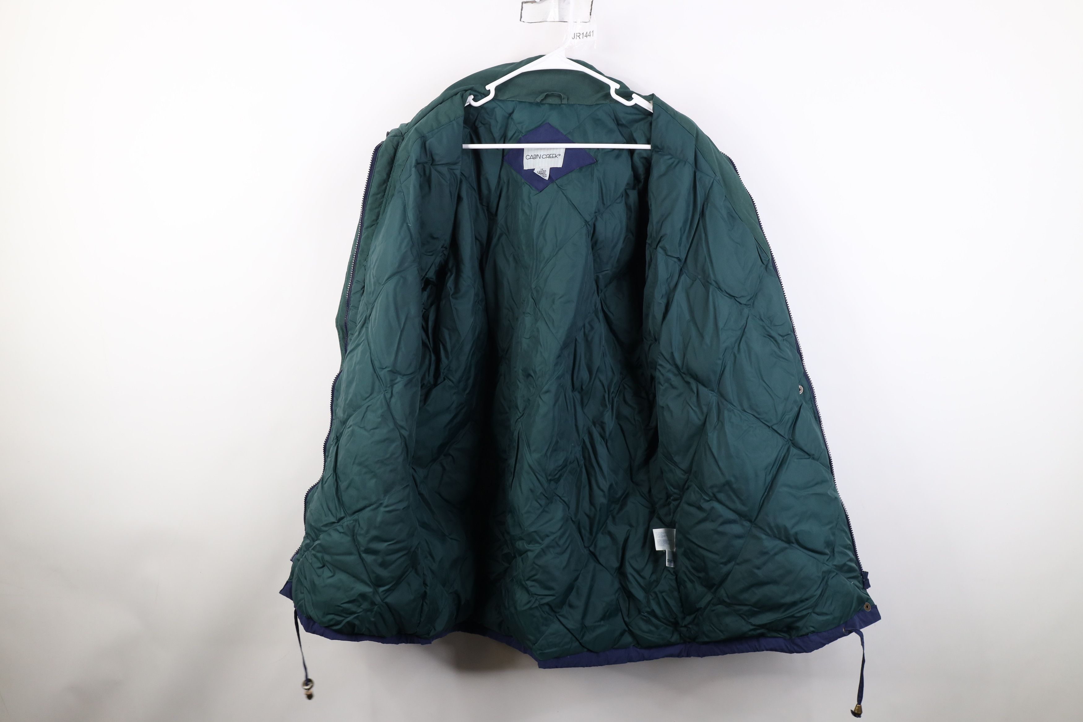 Vintage Vintage 90s Streetwear Duck Down Puffer Parka Jacket Blue Size XL / US 12-14 / IT 48-50 - 11 Thumbnail