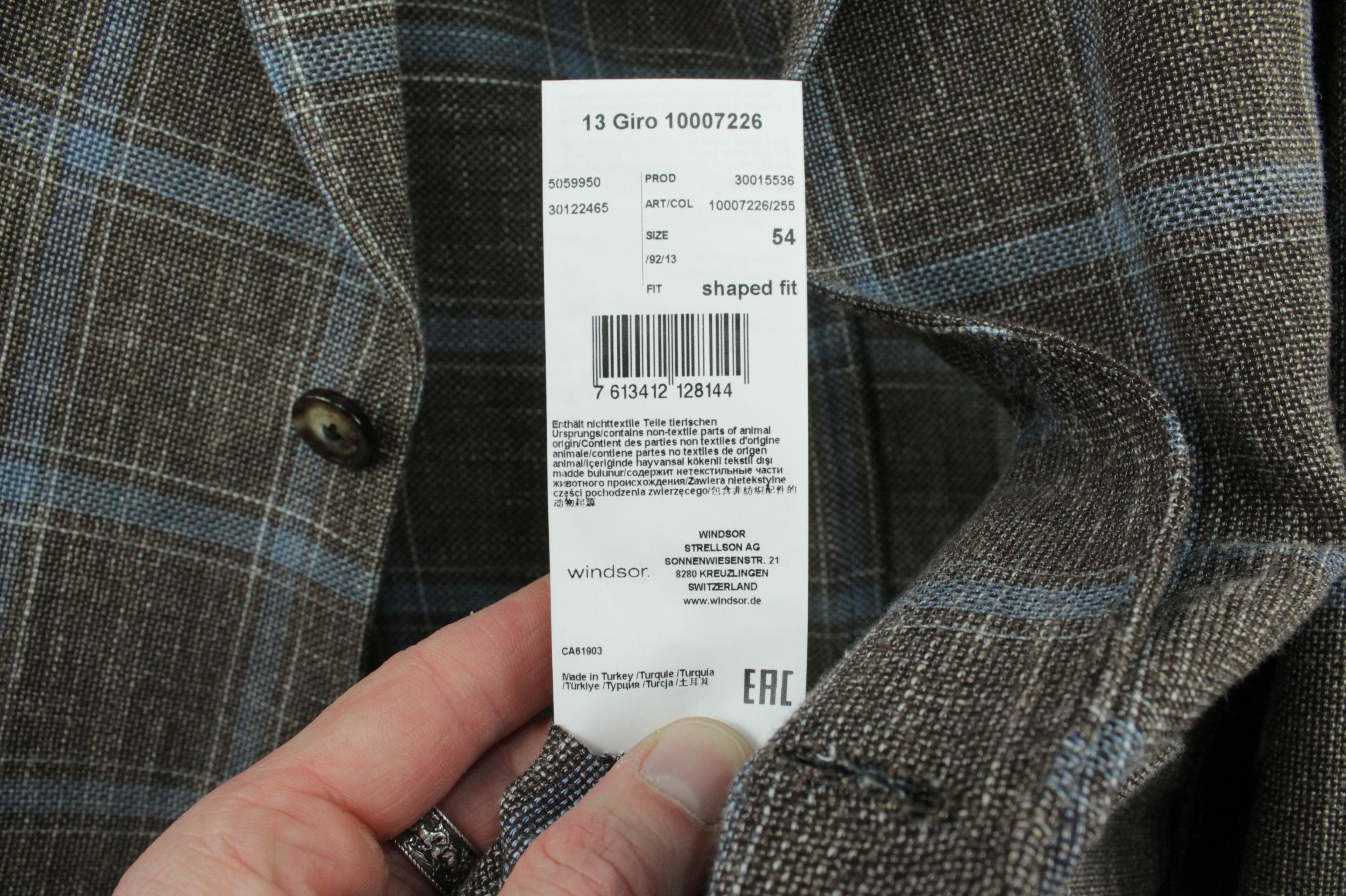 Windsor Smith Windsor Knitted Wool Linen Sport Coat Check Blazer jacket Size US L / EU 52-54 / 3 - 10 Thumbnail
