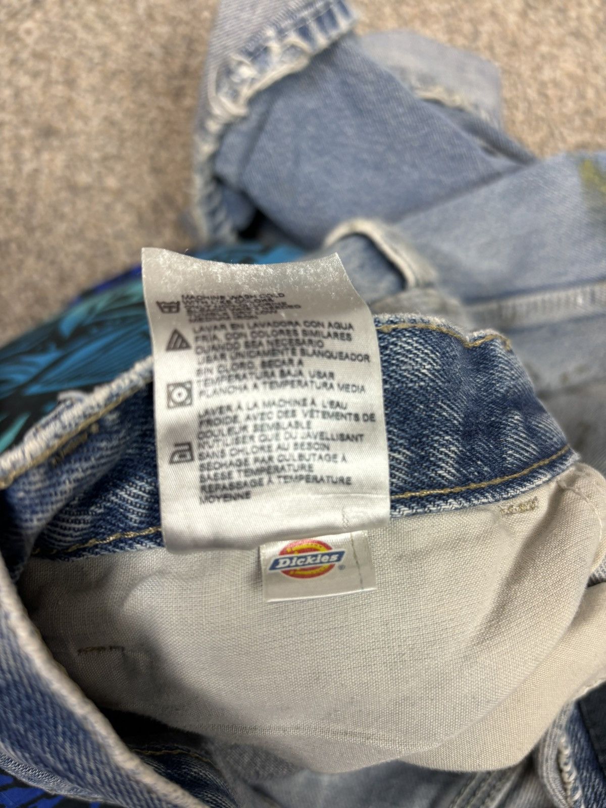 Dickies Y2k light wash dickies carpenter denim jeans Size US 36 / EU 52 - 3 Thumbnail