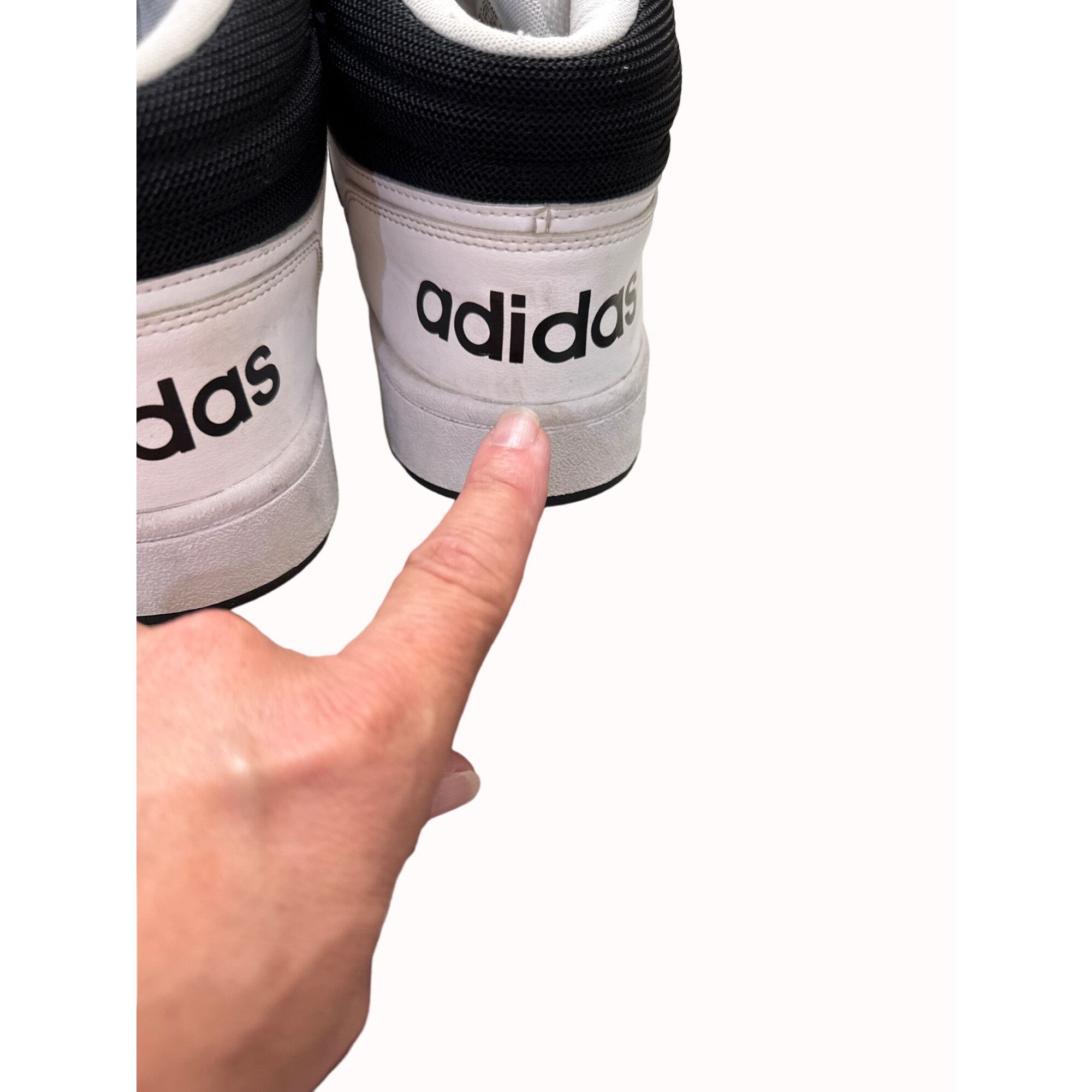 Adidas Adidas hoops basketball shoes sneakers men’s white size 11 S Size US 11 / EU 44 - 12 Thumbnail