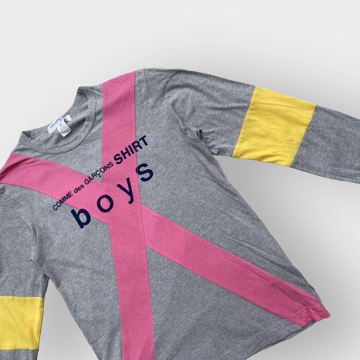 Comme des Garcons Comme Des Garcons Shirt Boys Logo L/S Size US M / EU 48-50 / 2 - 2 Thumbnail