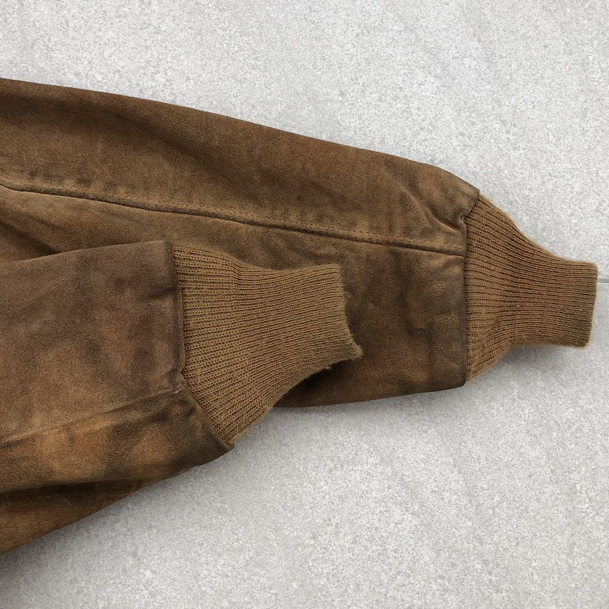 Schott Vintage SCHOTT NYC Suede Leather Bomber Jacket 🇺🇸 Size US M / EU 48-50 / 2 - 9 Thumbnail