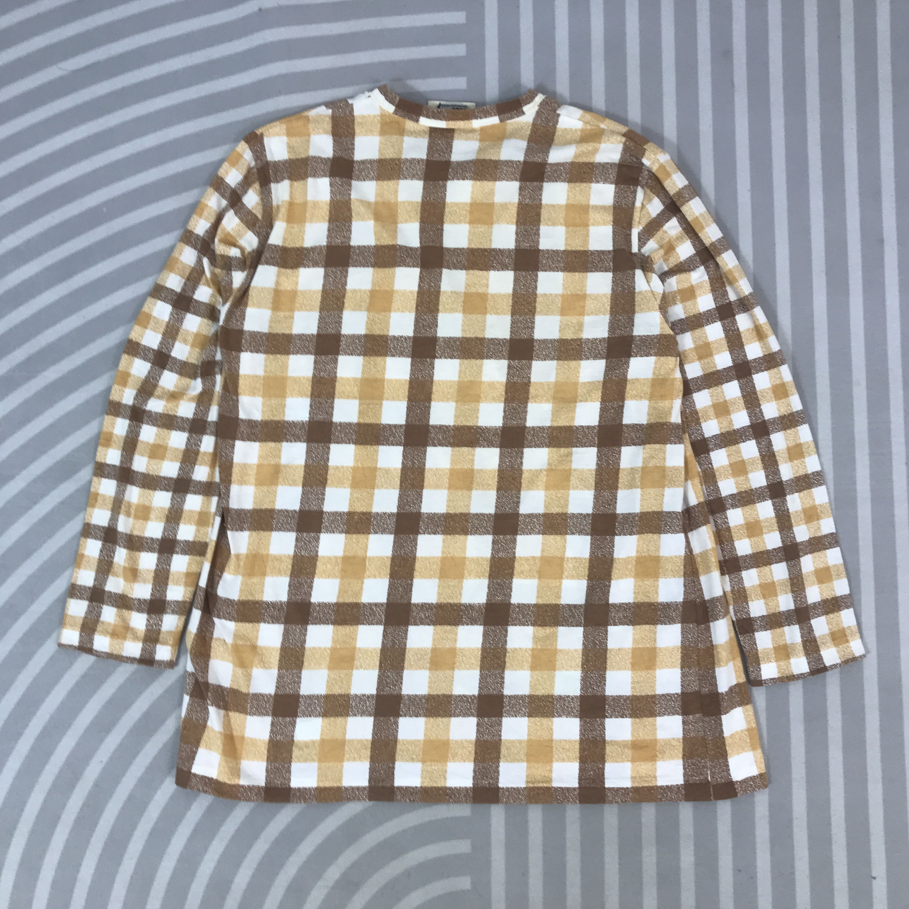 Vintage Hai Sporting Gear tartan long sleeve T-Shirt