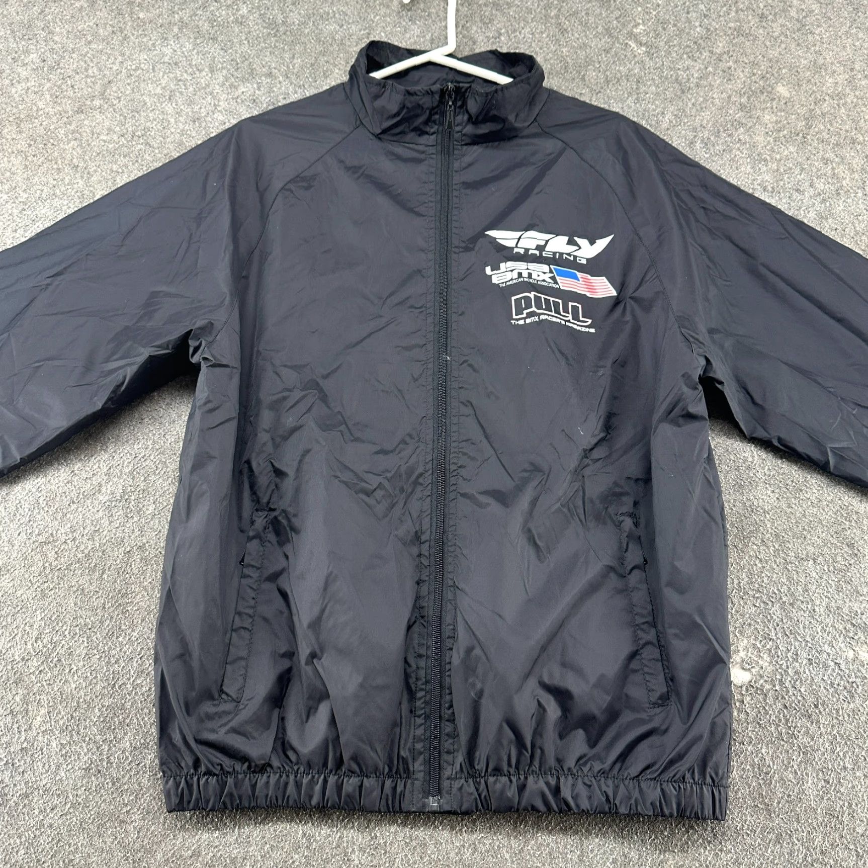 Vintage VINTAGE Fly Racing Jacket Mens M Black Windbreaker Parka USA BMX 2015 District Size US M / EU 48-50 / 2 - 3 Thumbnail