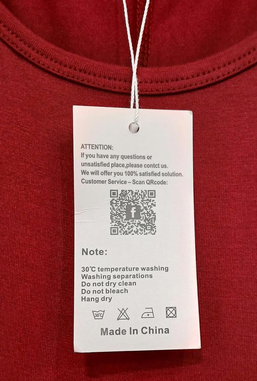 Designer NWT AUSELILY Women's Casual Red Tank Dress Medium Size M / US 6-8 / IT 42-44 - 11 Thumbnail