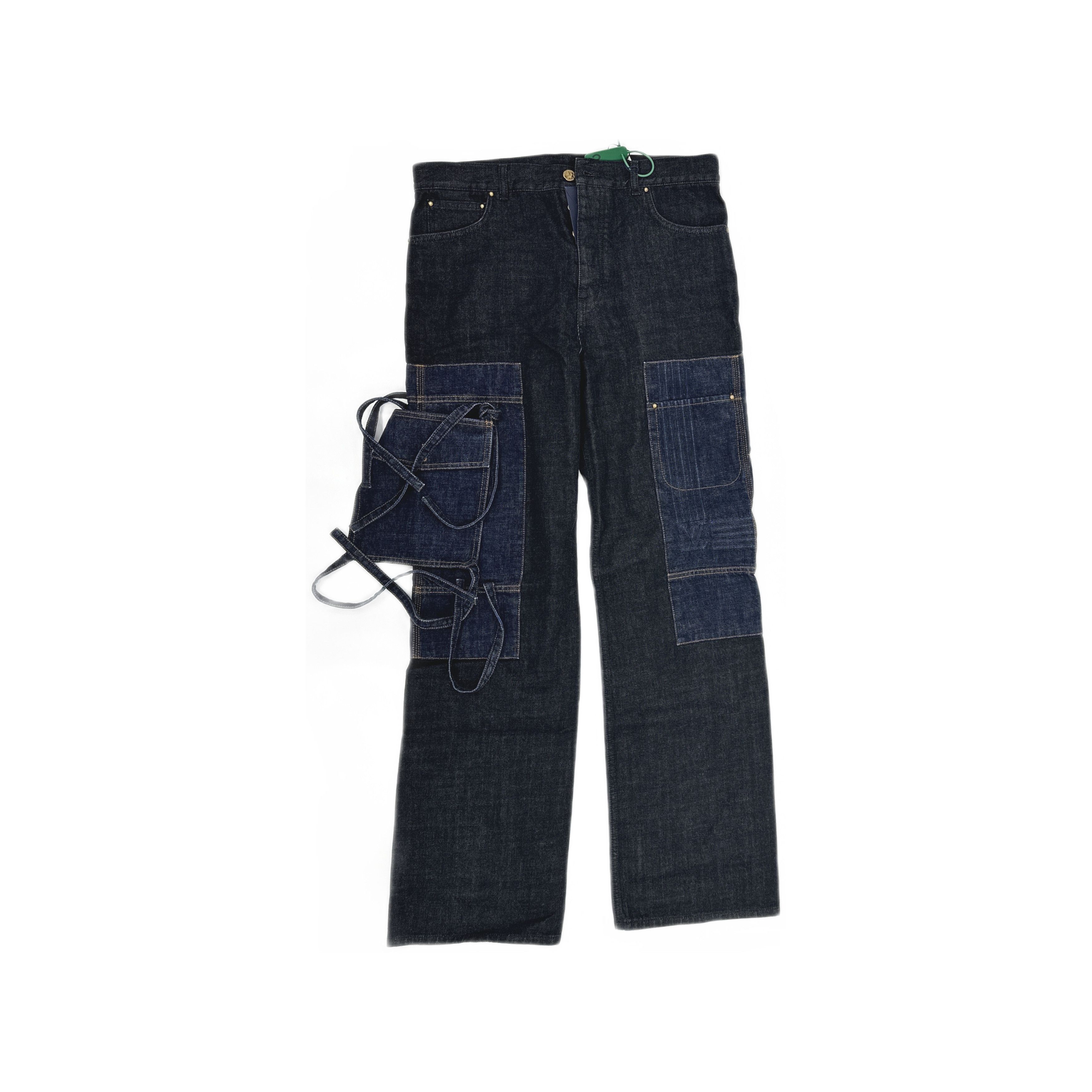 Louis Vuitton Louis Vuitton Bow Distressed Denim Jeans 32 Size US 32 / EU 48 - 1 Thumbnail