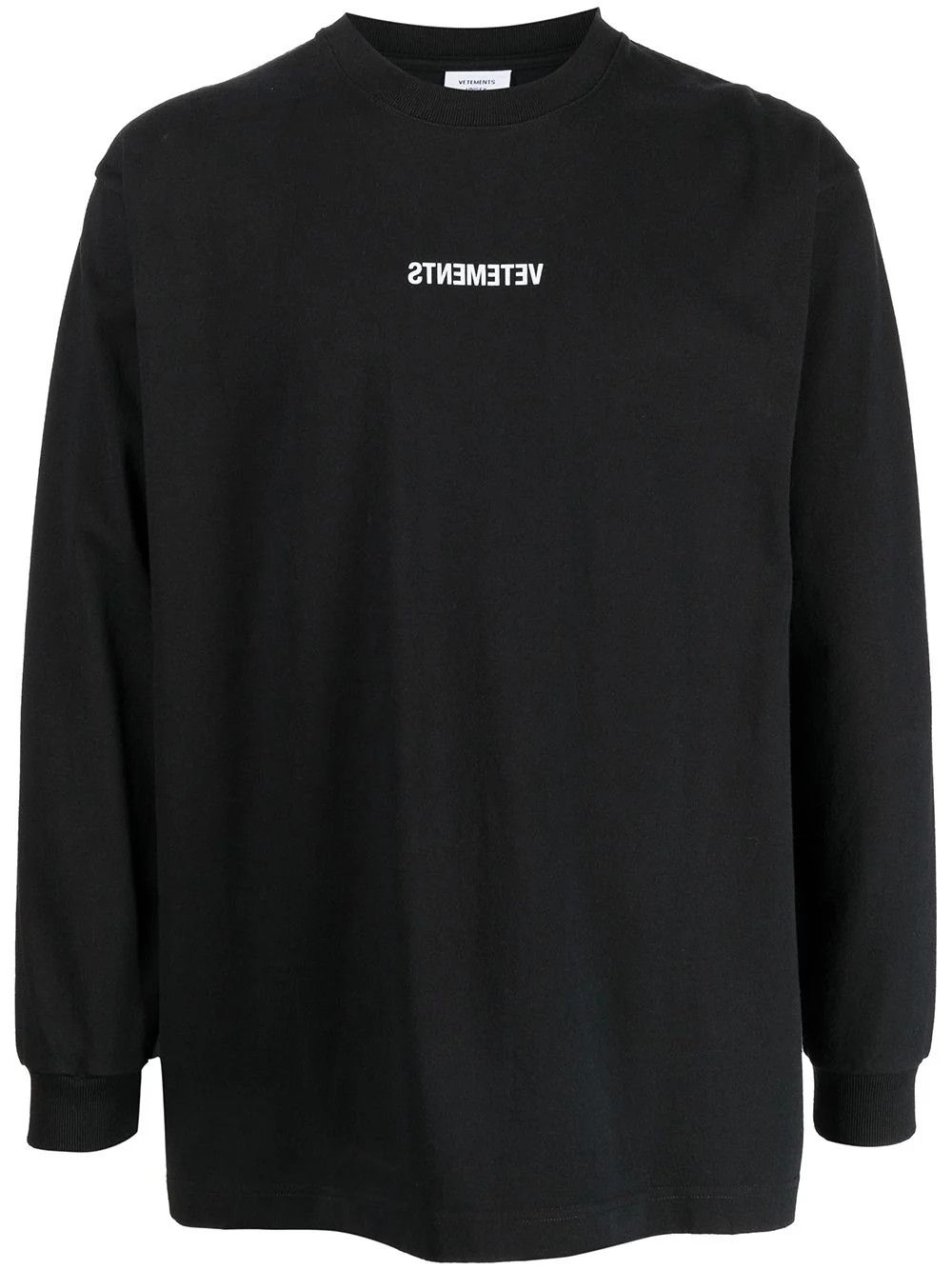 Vetements o1y0924 Sweatshirt in Black Size US S / EU 44-46 / 1 - 1 Thumbnail