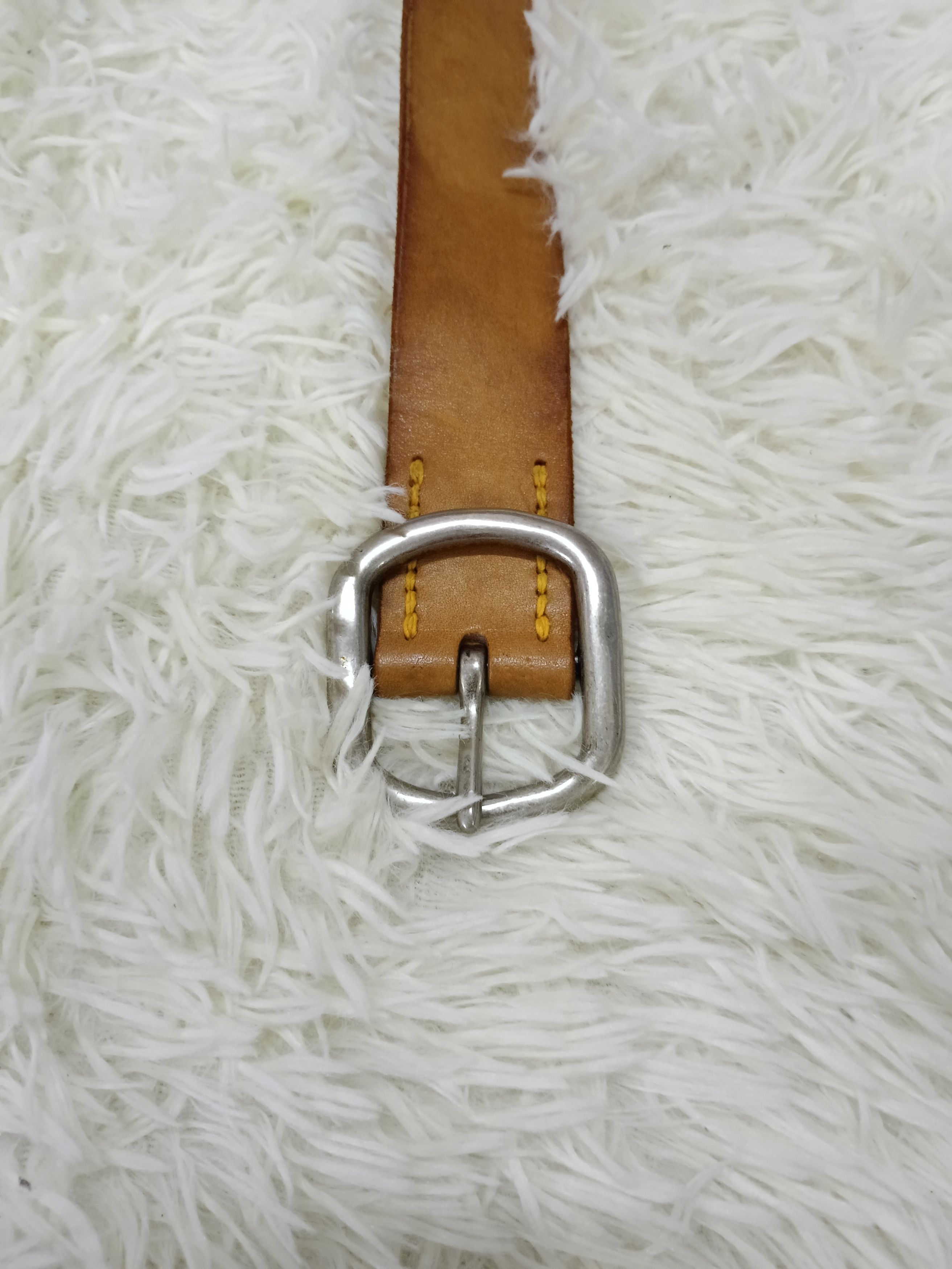 Hawk × Leather HAWK COMPANY PATINA LEATHER BELT Size ONE SIZE - 3 Thumbnail