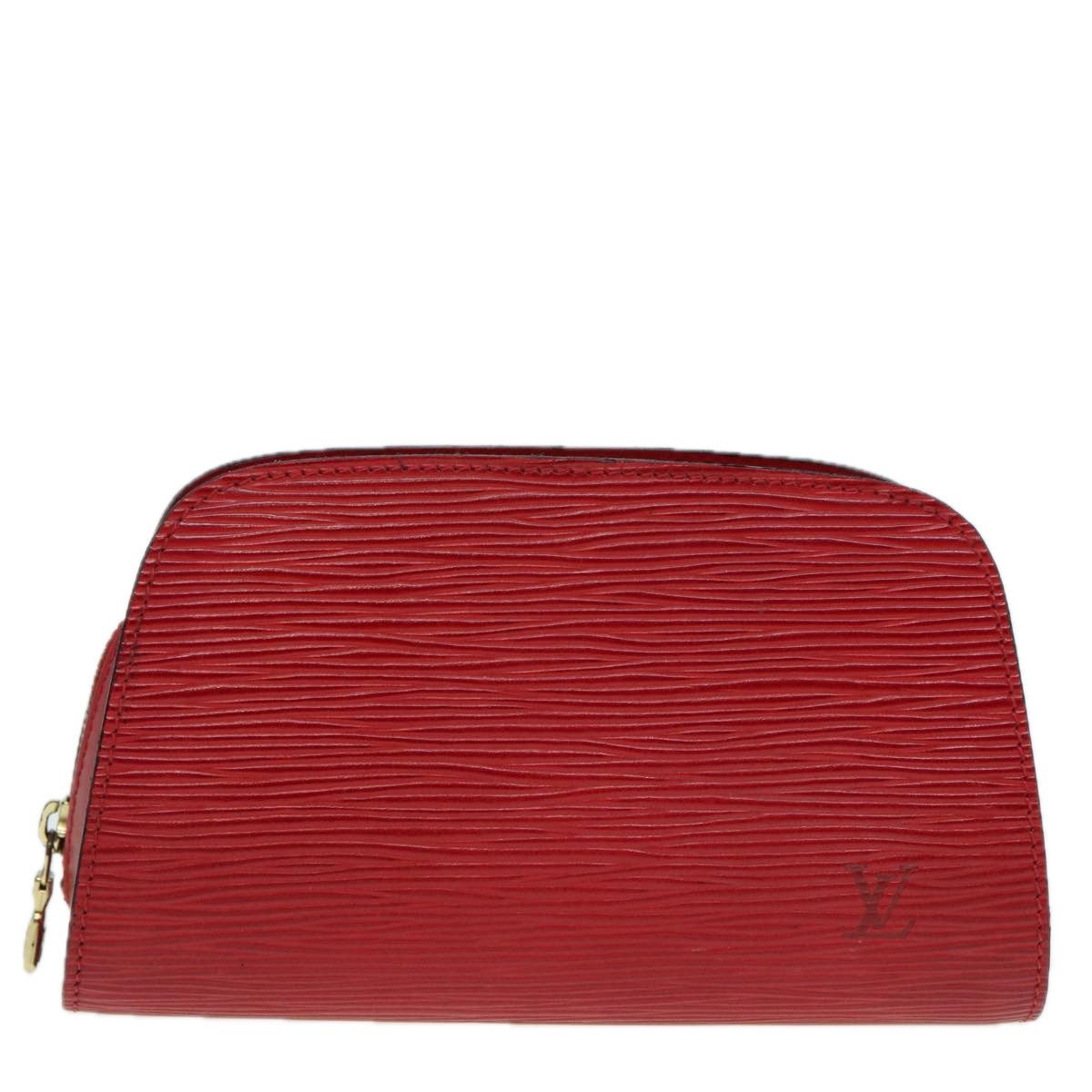 Louis Vuitton Dauphine Grey Leather Clutch Bag (Pre-Owned) Size ONE SIZE - 1 Thumbnail
