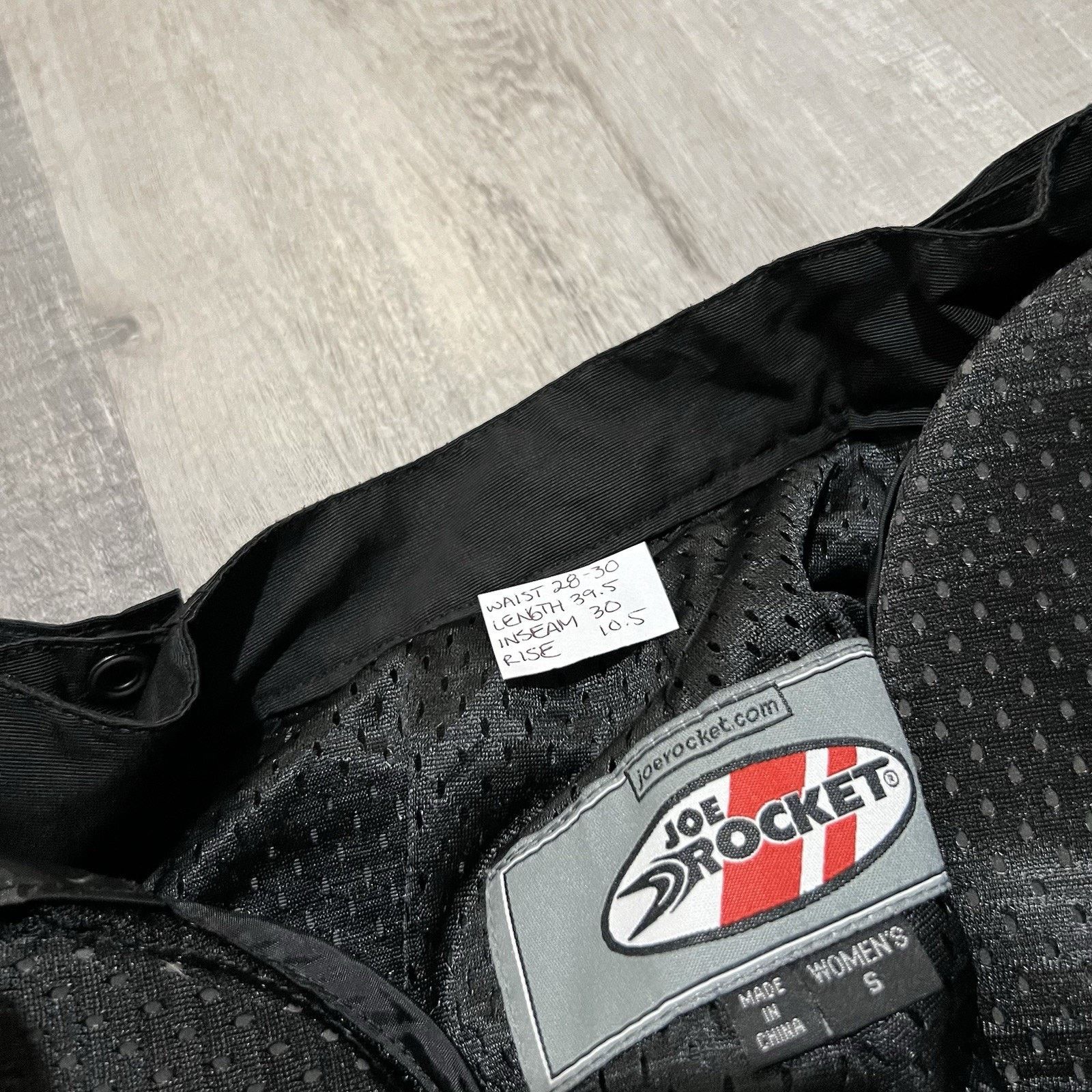 Joe Rocket Joe Rocket Motorcycle Pants Mesh Armor Padded Black Women's Size 30" / US 8 / IT 44 - 6 Thumbnail