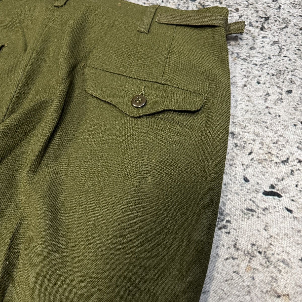 Vintage VINTAGE 1951 US ARMY WOOL FIELD TROUSER PANTS Size US 35 - 8 Thumbnail