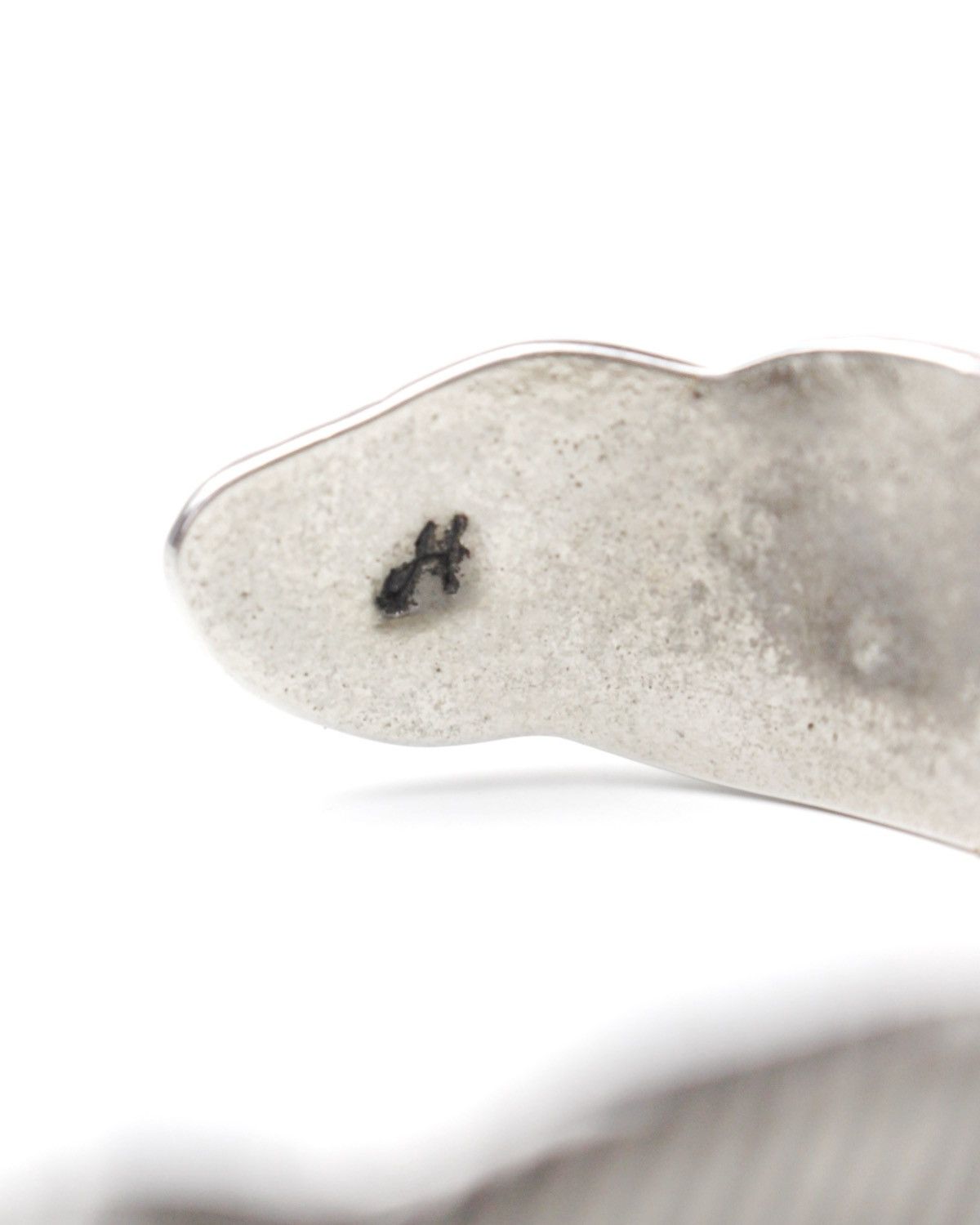 Vintage AW2015 HAWK COMPANY JAPAN FEATHER SILVER-PLATED BANGLE Size ONE SIZE - 6 Thumbnail
