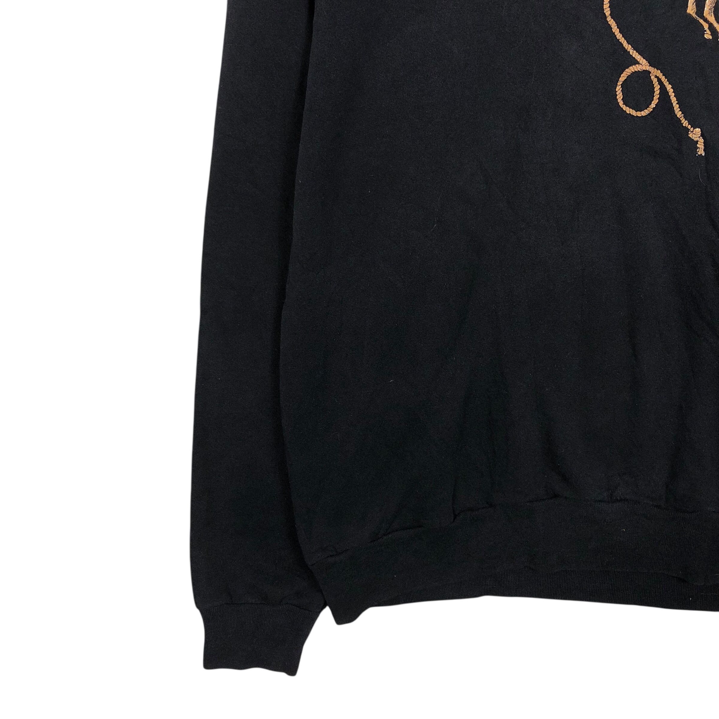 Japanese Brand 📌Vintage Sweatshirt Mona Nadina Cartoon Design Big Logo Size US M / EU 48-50 / 2 - 5 Thumbnail