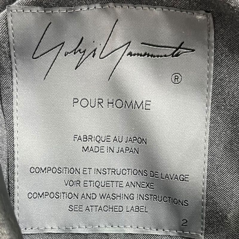 Yohji Yamamoto Yohji Yamamoto pour homme STEER SHIRT BLOUSON Size US M / EU 48-50 / 2 - 7 Thumbnail