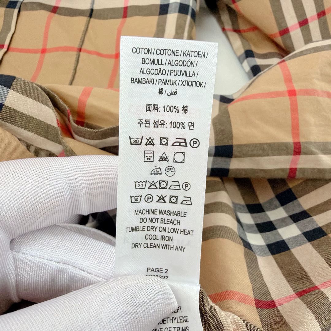 Burberry Burberry Check Shirt 12Y Size XS / US 0-2 / IT 36-38 - 8 Thumbnail