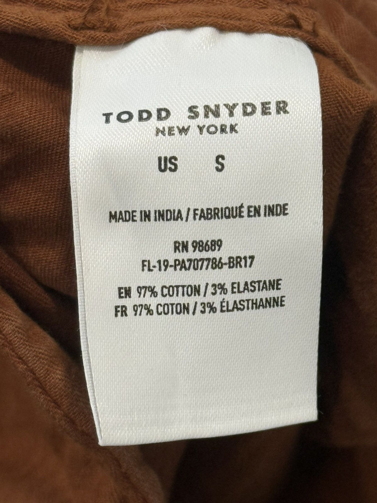 Todd Snyder Todd Snyder stretch Khakis in tan Size US 30 / EU 46 - 5 Thumbnail