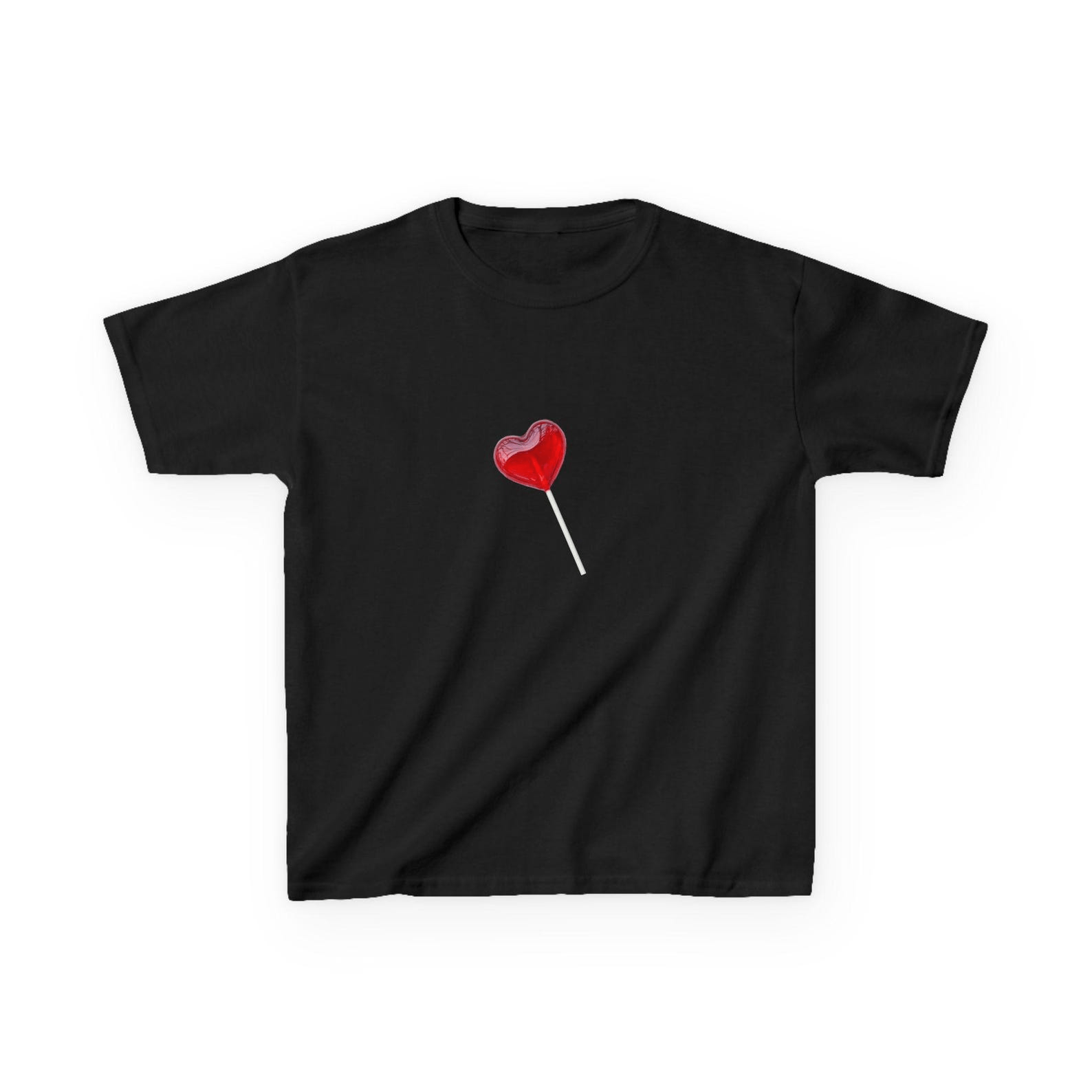 Other Heart Lollipop Baby Tee Size S / US 4 / IT 40 - 1 Thumbnail
