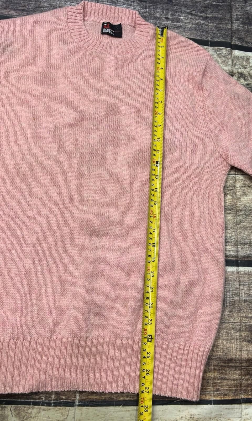 Robert Bruce VTG Robert Bruce Sweater Womens Large Wool Crew Neck Pink Size L / US 10 / IT 46 - 11 Thumbnail
