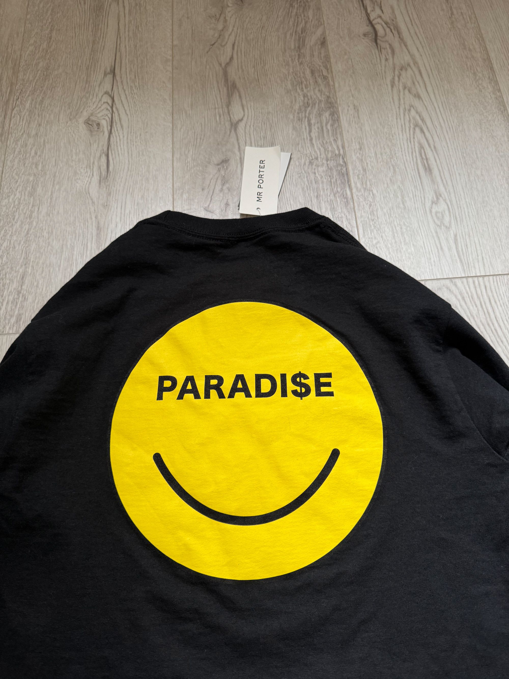Paradise Smile Black Long Sleeve T-Shirt Size S (small) Made in US Size US S / EU 44-46 / 1 - 7 Thumbnail