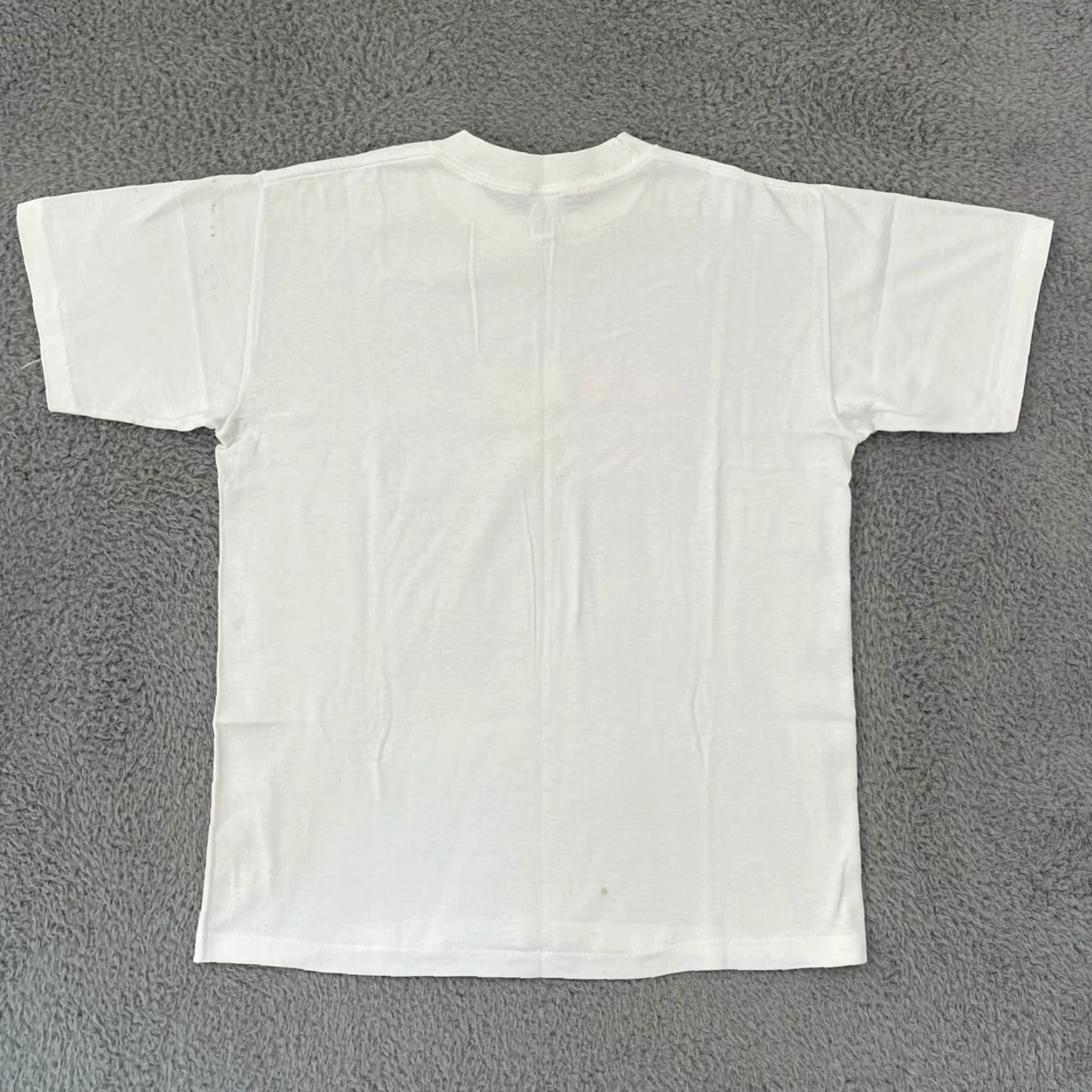 Hanes VINTAGE Hanes Florida T-Shirt Adult Medium White 80s 90s Retro USA Men Shirt Short Sleeve Cotton Logo Front Angel Size US M / EU 48-50 / 2 - 7 Thumbnail