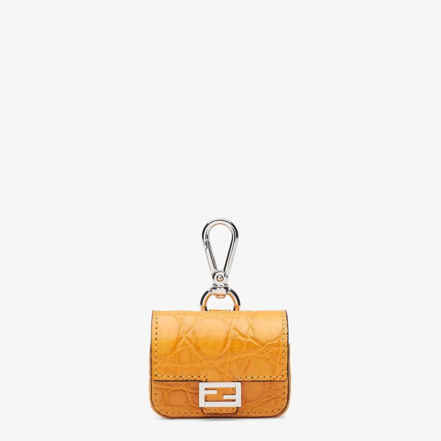 Fendi o1loc1c0824 Size: OS / Baguette Charm Bags in Orange Size ONE SIZE - 1 Thumbnail