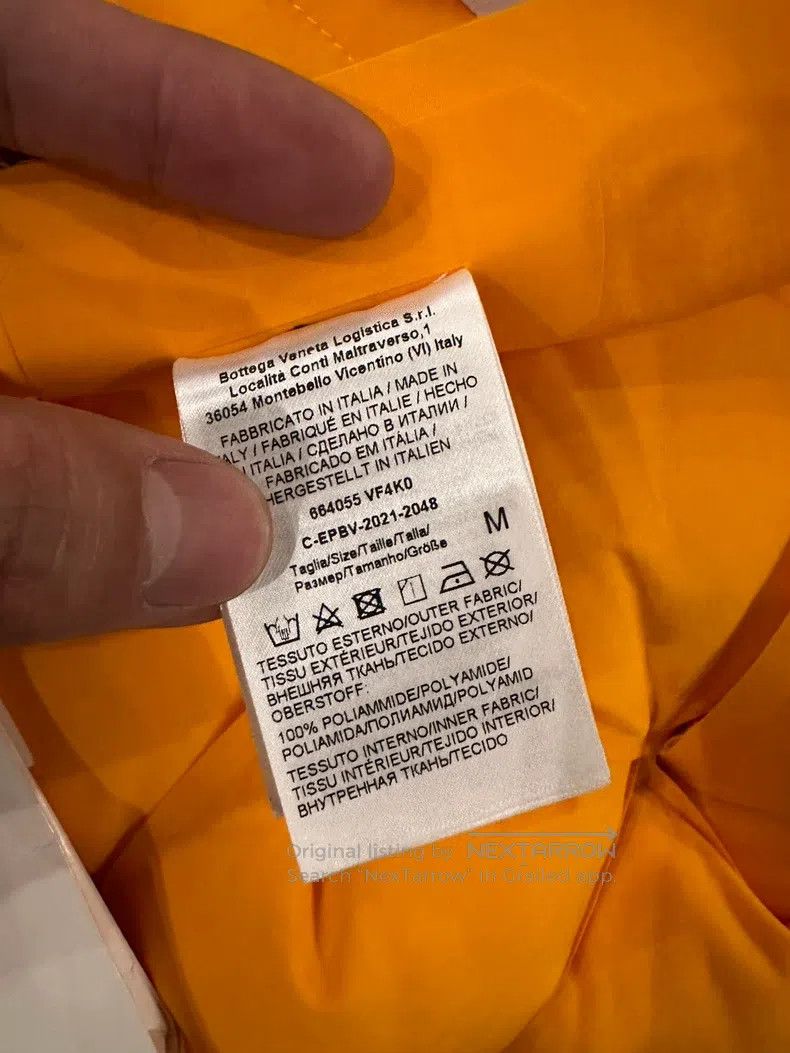 Bottega Veneta Bottega Veneta Orange Yellow Down Vest Size US M / EU 48-50 / 2 - 5 Thumbnail