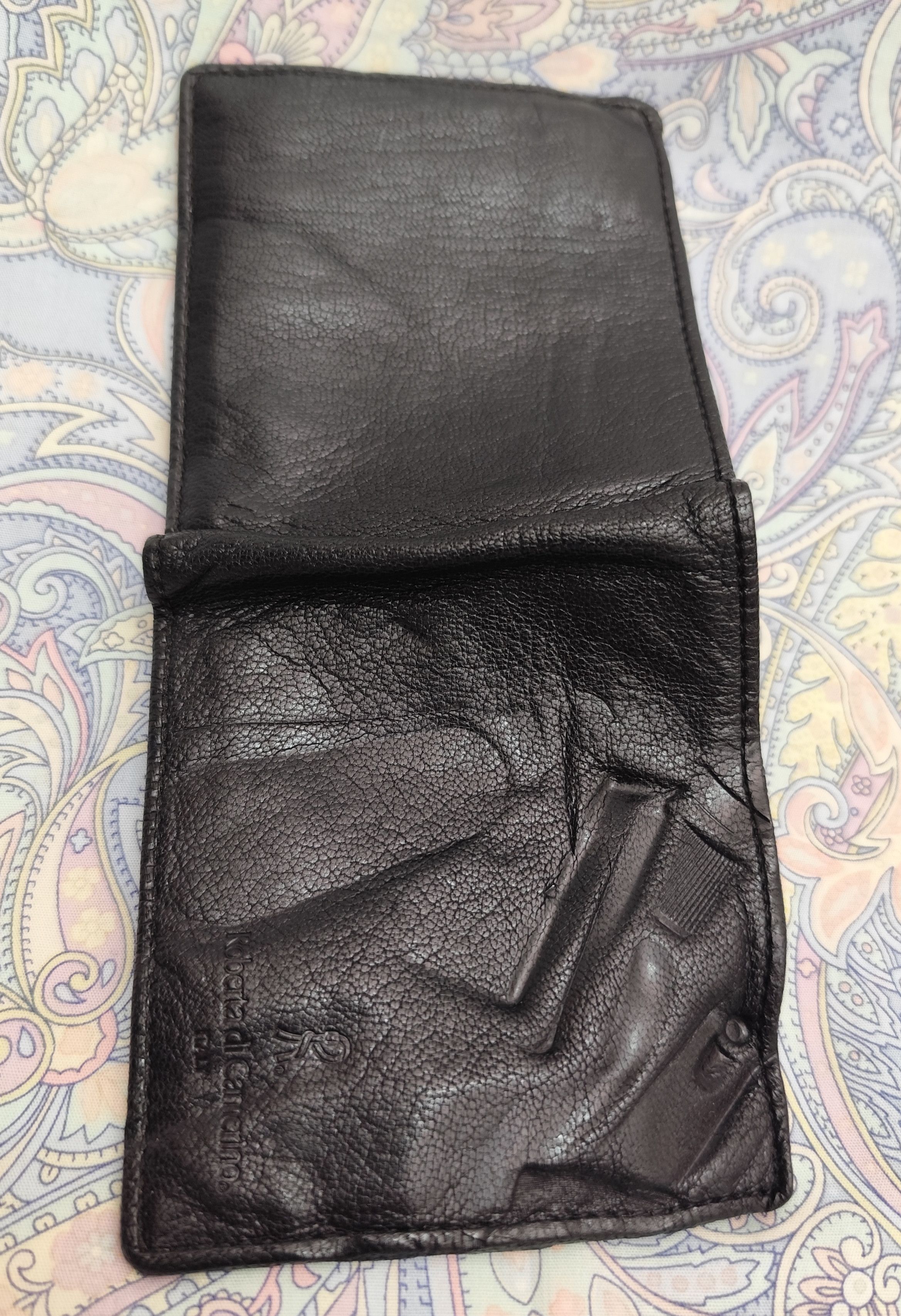 Roberta di Camerino Roberta di Camerino Black Leather Bi-fold Wallet Size ONE SIZE - 3 Thumbnail
