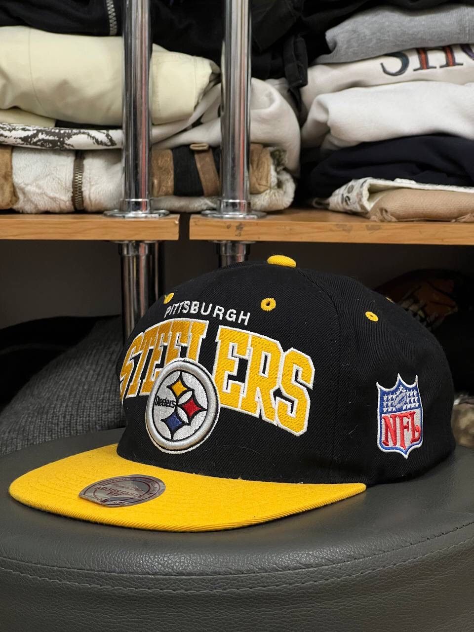 NFL Pittsburgh Steelers Super Bowl Vintage Snap Back Hat Size ONE SIZE - 1 Thumbnail