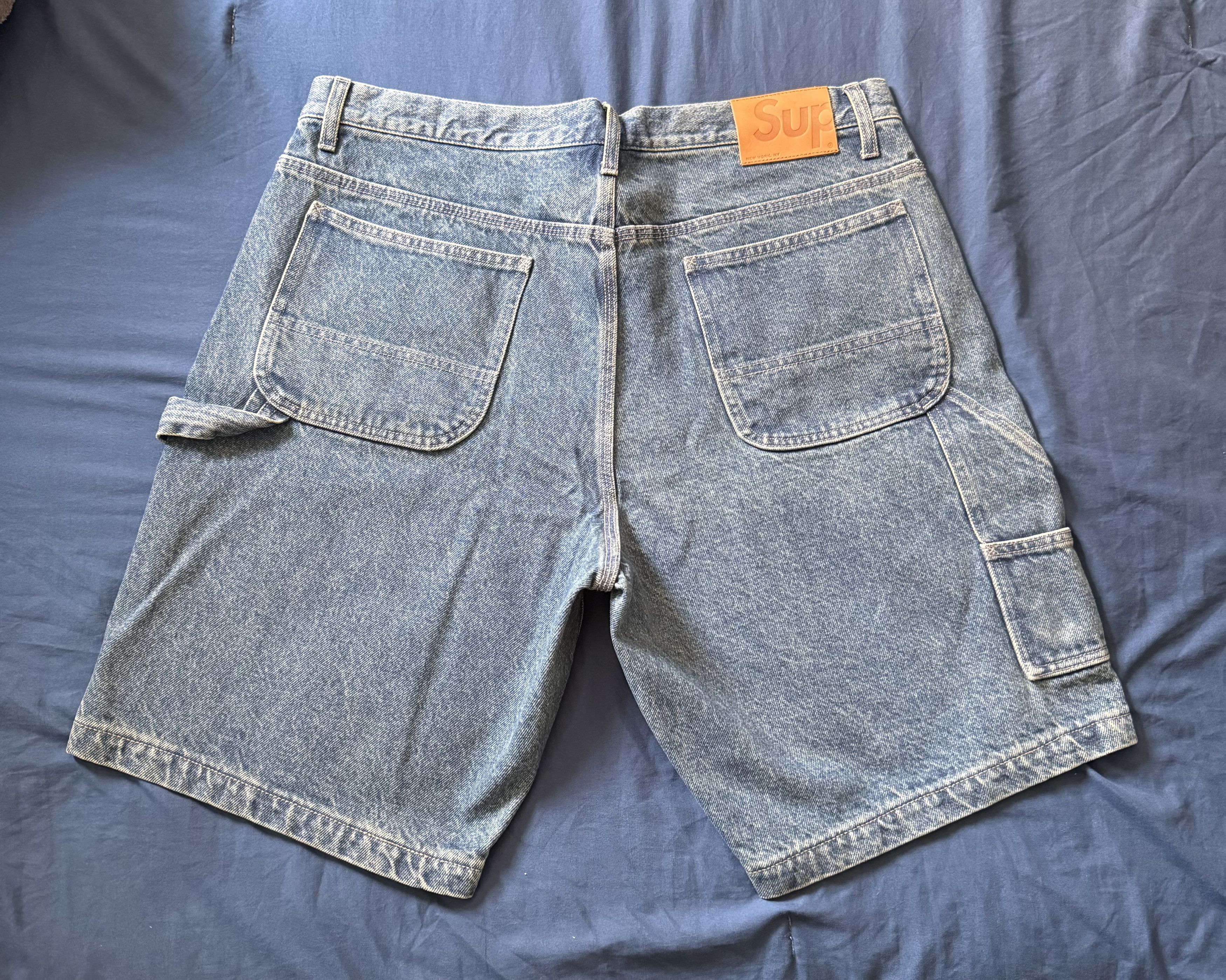 Supreme Supreme Graffitti handstyle denim shorts Size US 36 / EU 52 - 2 Thumbnail