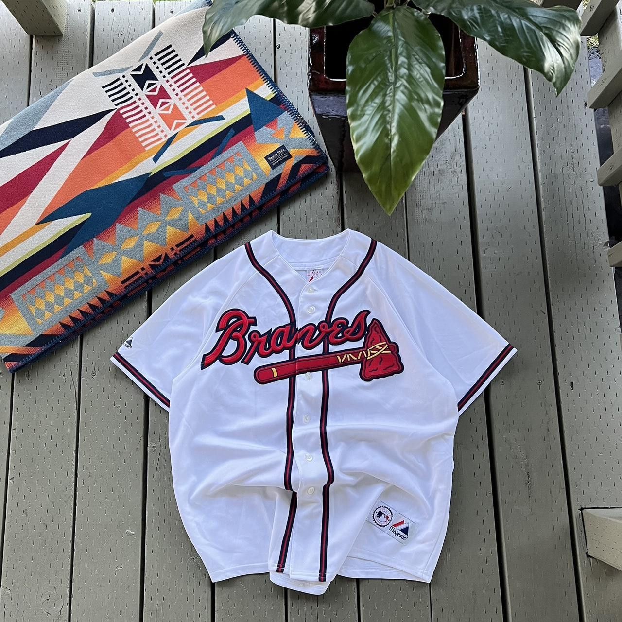MLB × Vintage Atlanta Braves Vintage jersey Size US L / EU 52-54 / 3 - 2 Thumbnail
