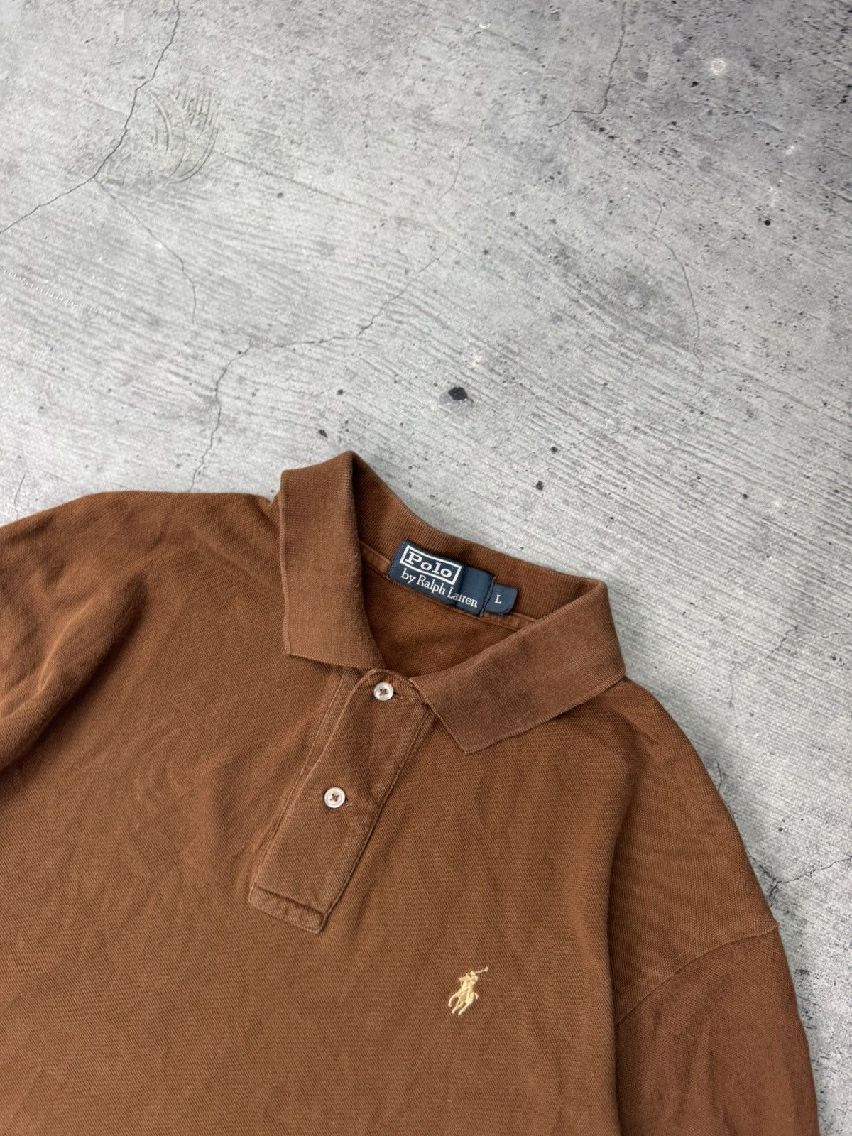 Ralph Lauren Vintage Polo Ralph Lauren Chief Keef Polo Boxy T Shirt Polo Size US L / EU 52-54 / 3 - 4 Thumbnail