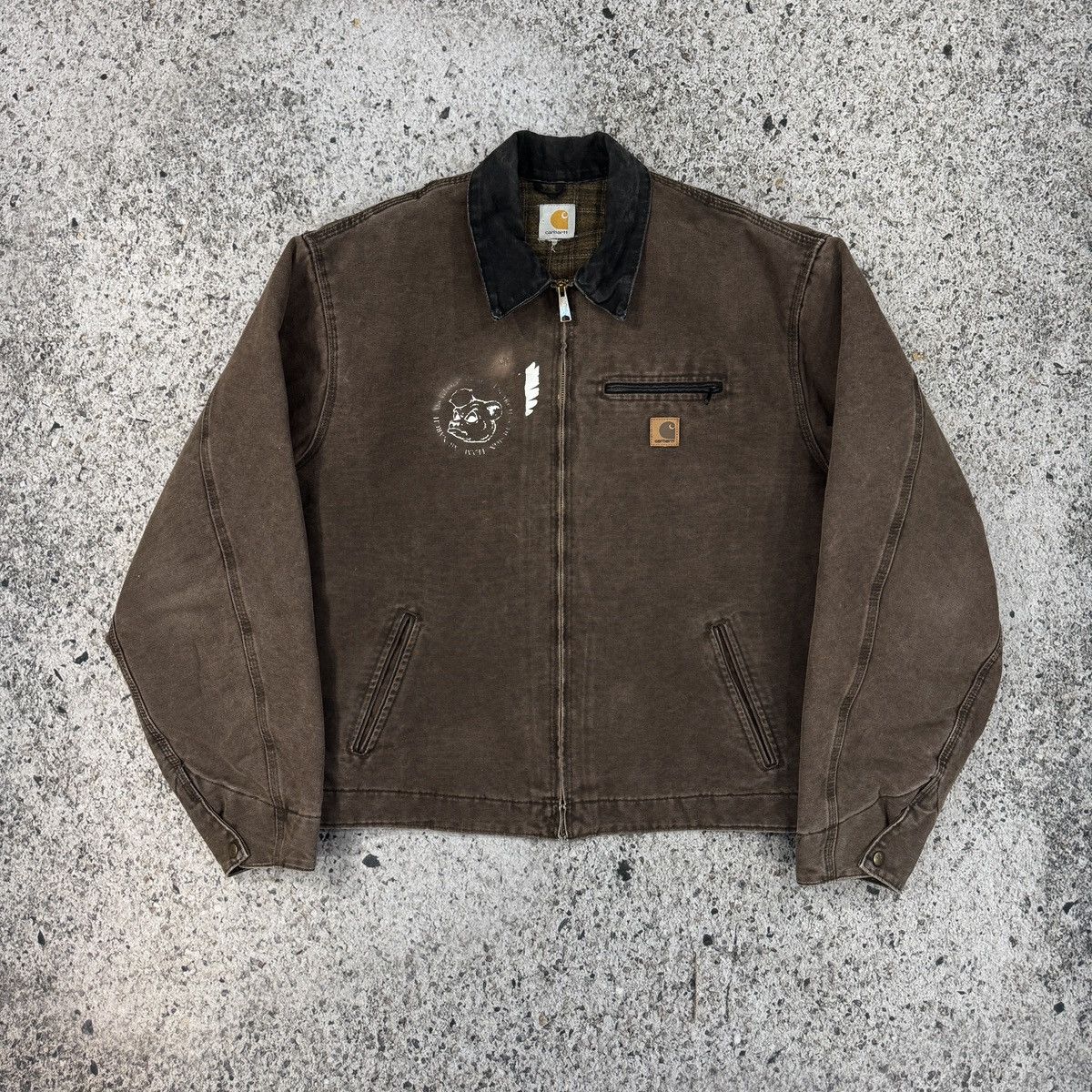 Carhartt Detroit Jacket Faded | Grailed